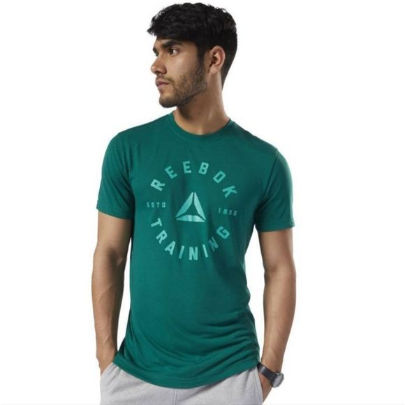 Reebok Men's Training Speedwick Tee Size M - Picture 4 of 5